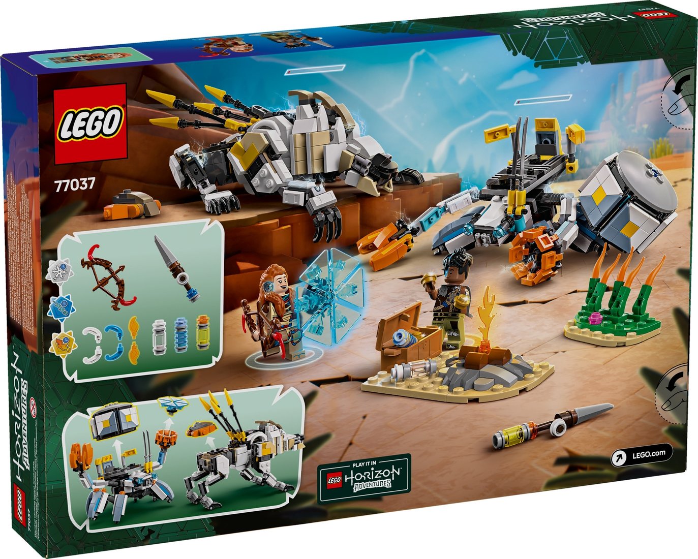 Конструктор LEGO Other 77037 Элой и Варл против Шелл-Уокера и Савтуза