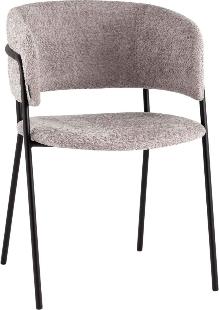 Стул с подлокотниками Stool Group Нэлли AV 486-C82-9005 (букле светло-серый)