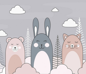 Фотообои Citydecor Cute&Lovely 4 300x260