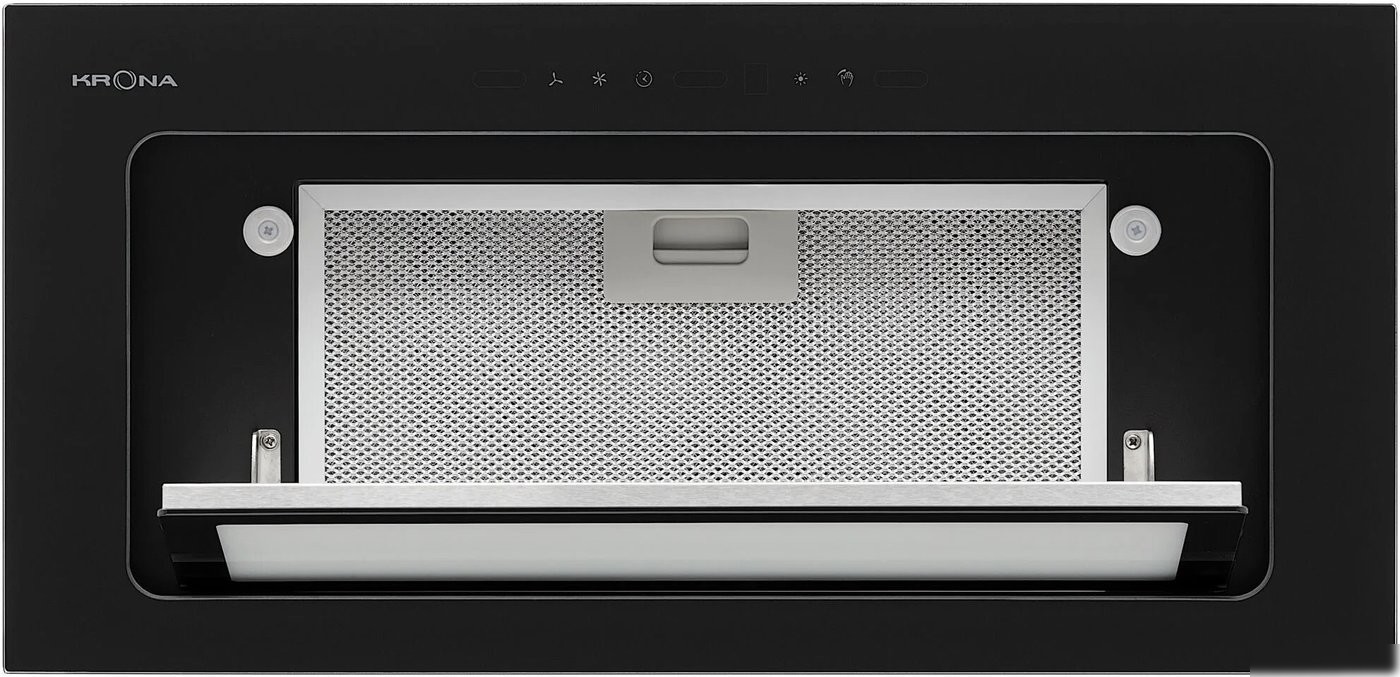 Кухонная вытяжка Krona Selina F MAX 600 black SGC КА-00009801 (черный)