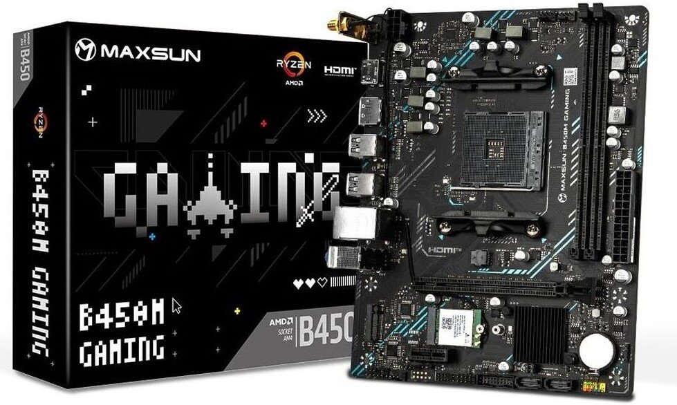 Материнская плата Maxsun B450M Gaming WiFi