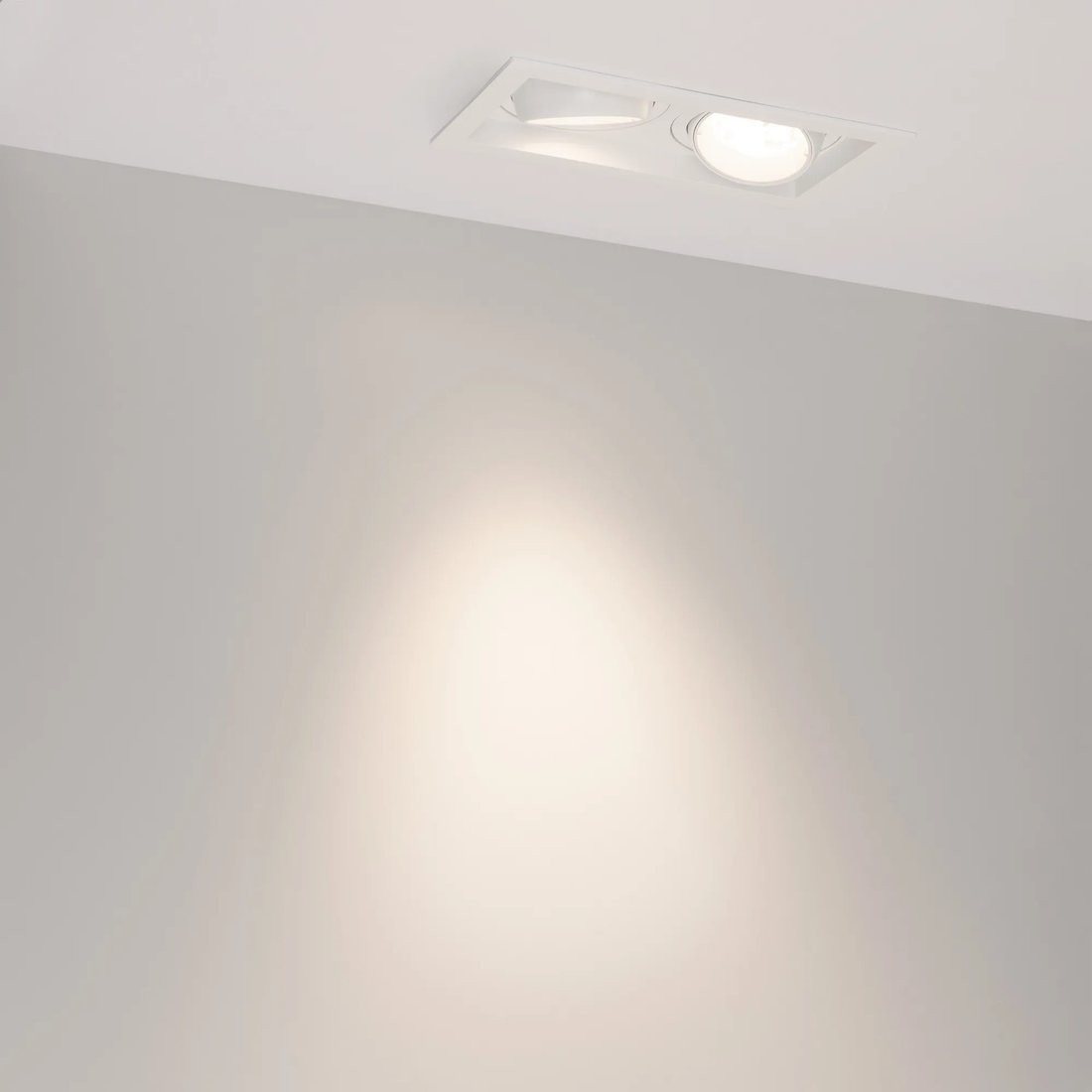 Точечный светильник Arlight MS-VORTEX-BUILT-S210x117-2x20W Day4000 WH-WH 40 deg 057768