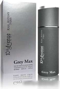 Туалетная вода Jean Jacques Vivier 10th Avenue Grey Max EdT (100 мл)