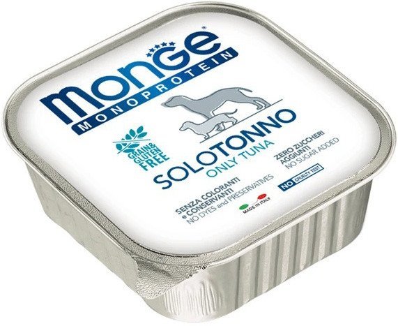 Сухой корм для собак Monge Monoprotein паштет из тунца, ламистер (150 г)