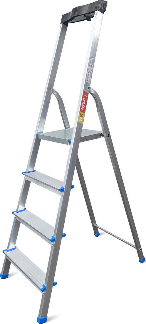 Лестница-стремянка LadderBel STR-AL-4T c органайзером