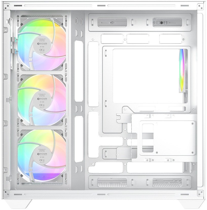 Корпус ID-Cooling View 510 ARGB (белый)