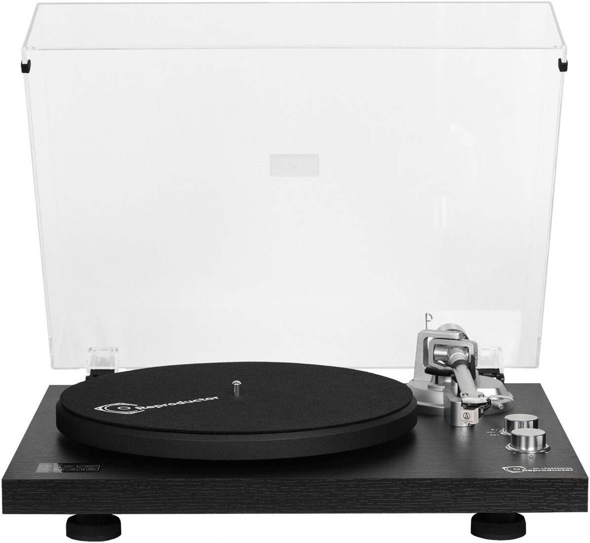 Виниловый проигрыватель Reproductor RP-LPX500SP (черный)