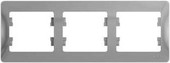 Рамка Schneider Electric Glossa GSL000303 (алюминий)
