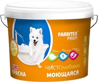 Краска Farbitex Профи Моющаяся 3 кг
