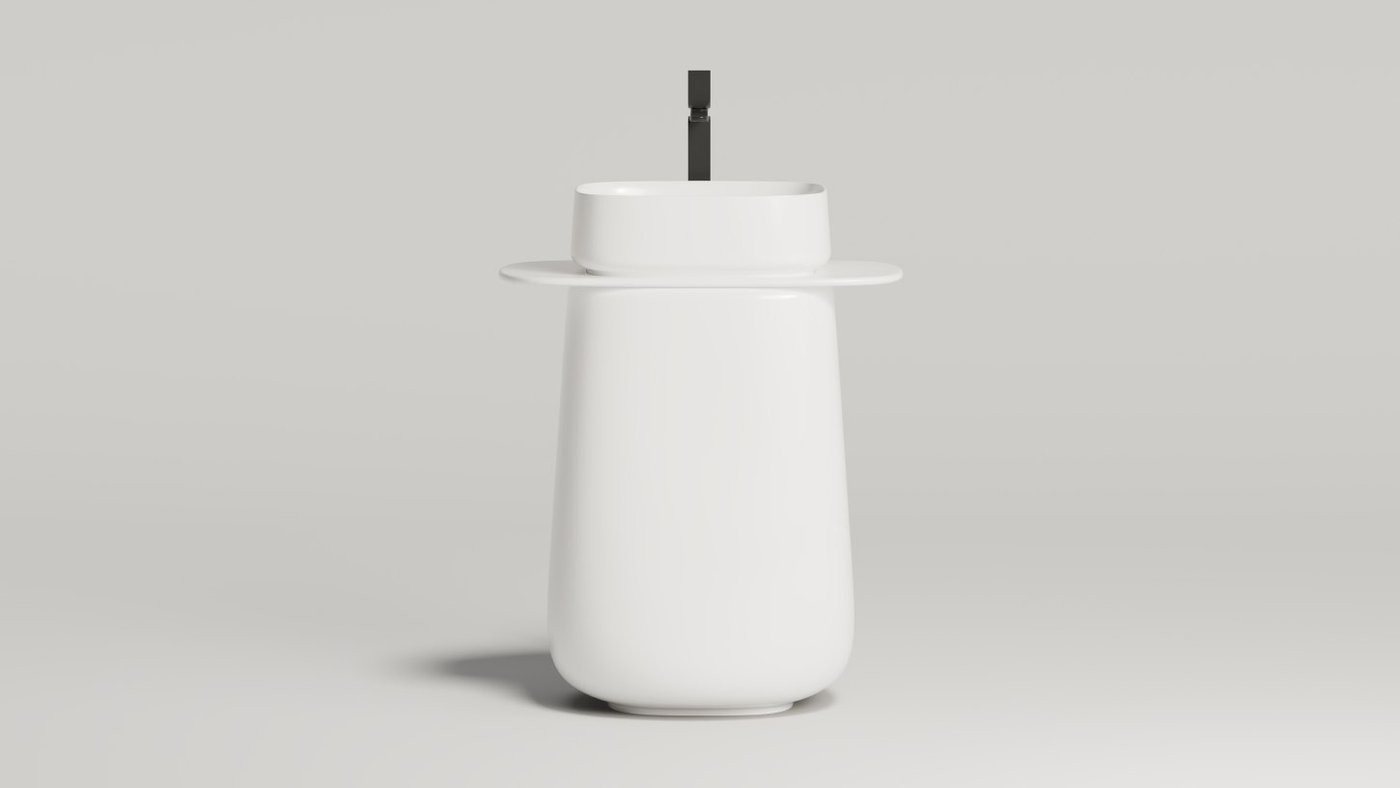 Умывальник Salini Oriente Totem 1303101G (S-Sense, глянцевый)