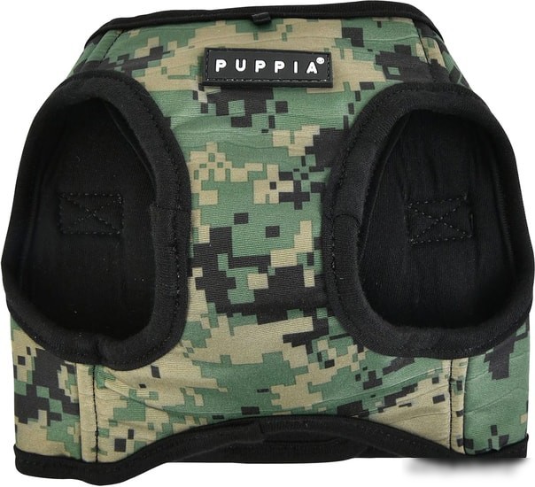 Шлейка-жилетка Puppia Sentinel PAUA-HB1827-KC-S (хаки камуфляж)