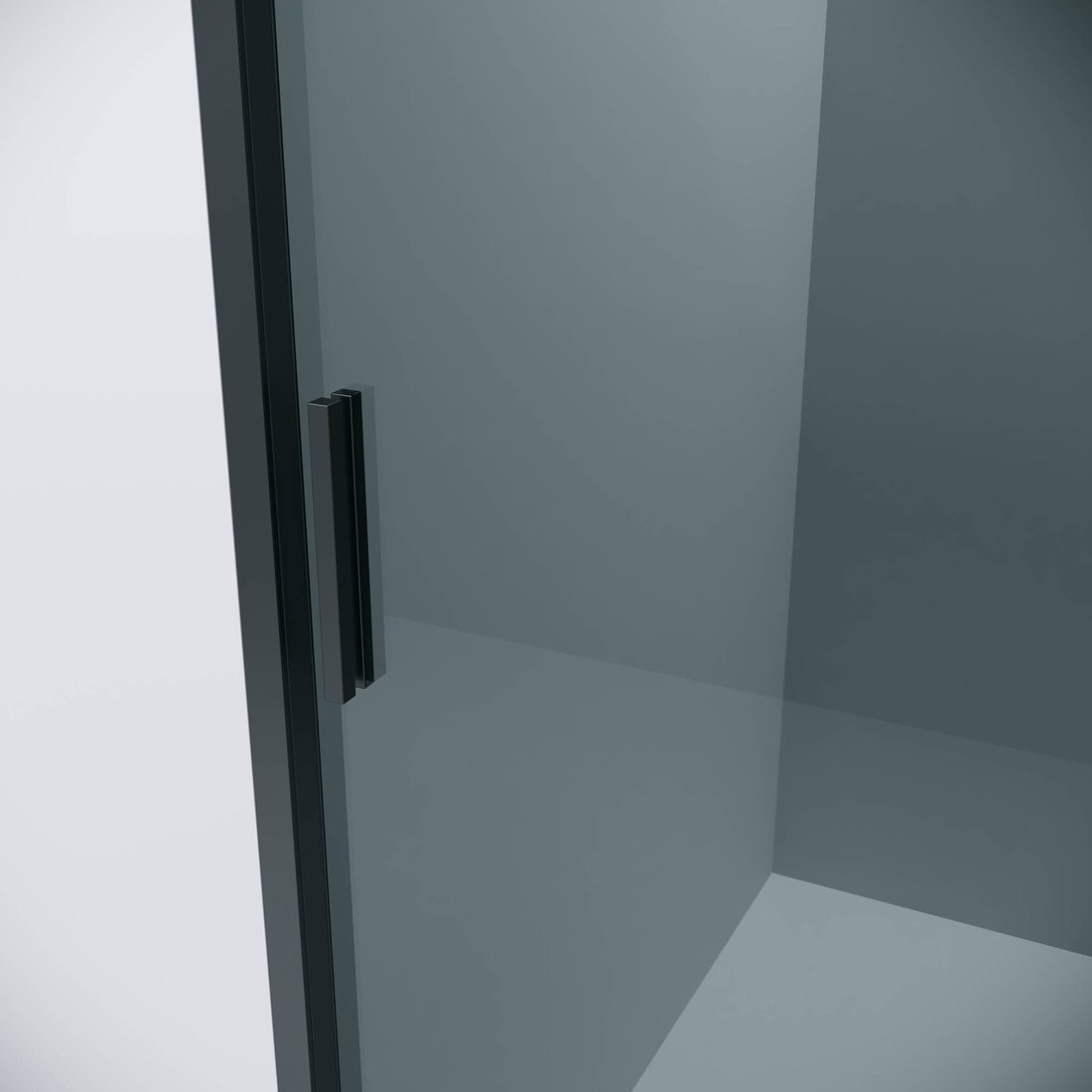 Душевой уголок Grossman Style 100x100x195 120.K33.05.1010.21.10 (черный матовый/стекло тонированное)