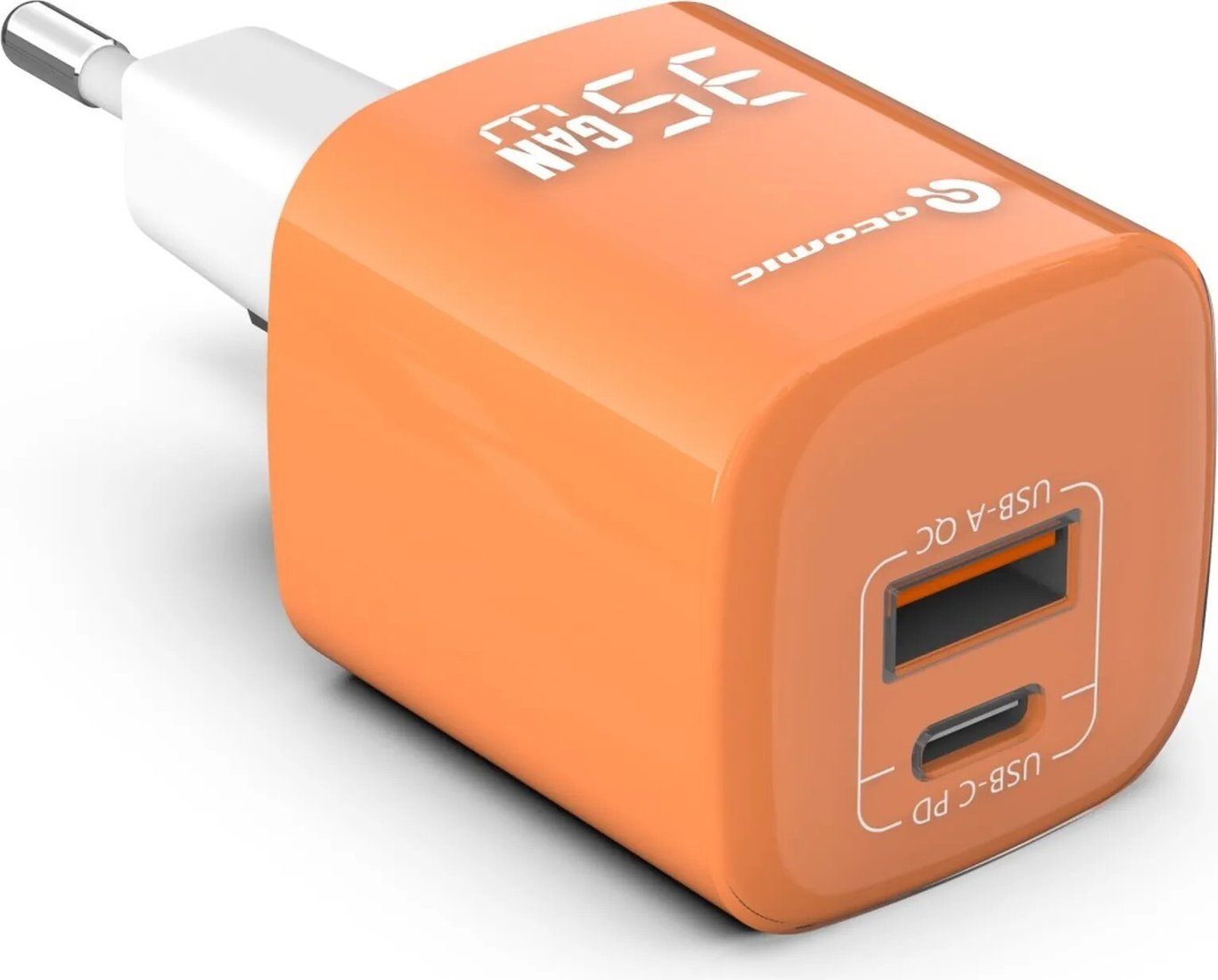 Адаптер питания Atomic Crystal G351 GAN 35W (оранжевый)