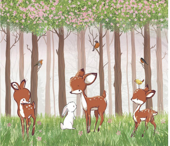 Фотообои Citydecor Magic Forest 3 300x260