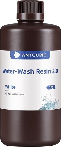 Фотополимер Anycubic Water-wash 2.0 SSX2WH-10 (1л, белый)