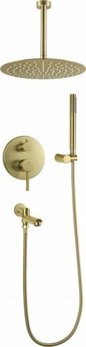 Душевая система Filarete Roun FL1022 (матовое золото)
