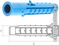 Дюбель распорный Starfix SM-42310-1000