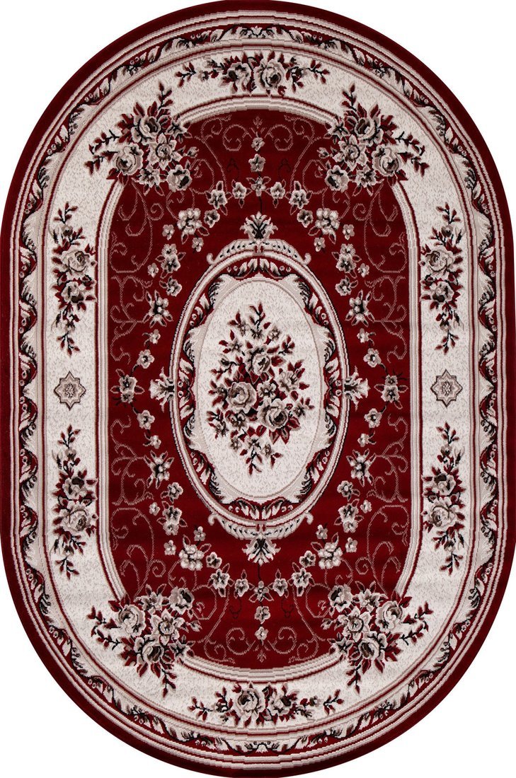 Ковер для жилой комнаты Merinos Gavana 5444-OVAL-RED (2x3)