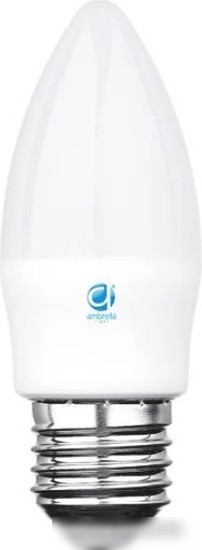Светодиодная лампочка Ambrella LED C37-PR 8W E27 4200K (75W) 206284