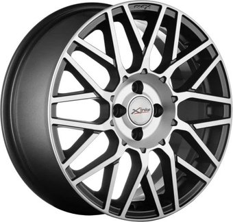 Литые диски X'trike X-131 17x7" 4x100мм DIA 60.1мм ET 37мм BKM/FP