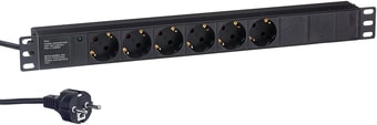 Блок розеток ExeGate ServerPro PDU-19H602 Al-6S-EU2CU