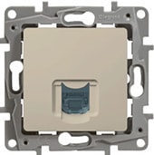 Розетка телефонная Legrand Etika 6 723 40 (слоновая кость)