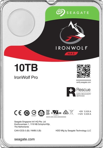 Жесткий диск Seagate IronWolf Pro 10TB ST10000NE0008