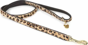 Поводок Digby & Fox Сафари 6647/LEOPARD (110 см, кожа/леопард)