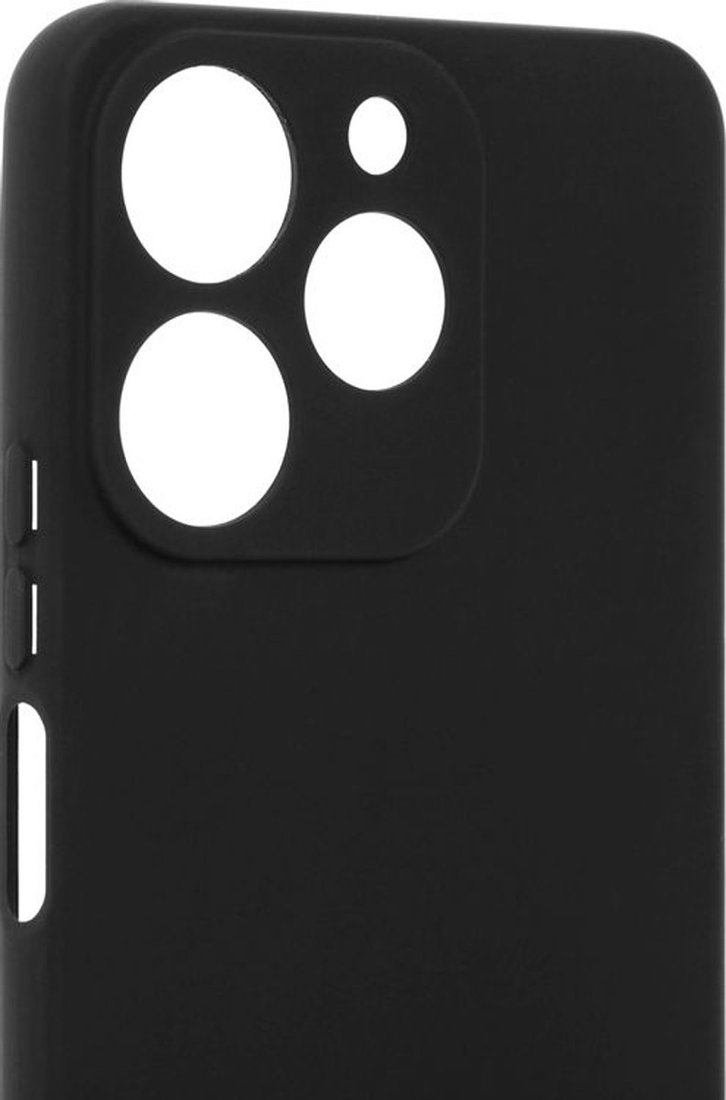 Чехол для телефона BoraSCO Silicone Case для Realme Note 70 76055 (черный)