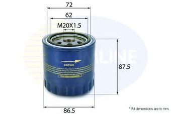 Масляный фильтр Comline EOF246