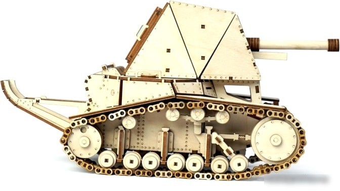 3Д-пазл Lemmo Танк СУ-18 00-24