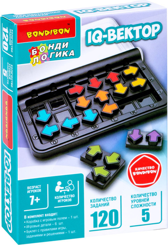 Настольная игра Bondibon БондиЛогика IQ-Вектор ВВ5954