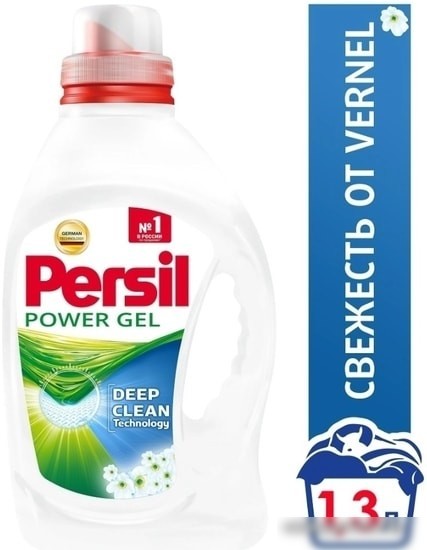 Гель для стирки Persil Свежесть от Vernel 1.3 л