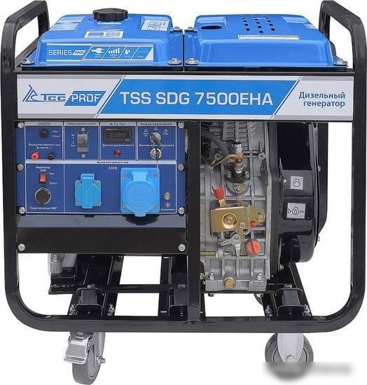 Дизельный генератор ТСС SDG 7500EHA