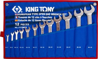 Набор ключей King Tony 1112MRN (12 предметов)