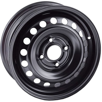 Штампованные диски Eurodisk 64A50C 15x6" 4x100мм DIA 60.1мм ET 50мм black