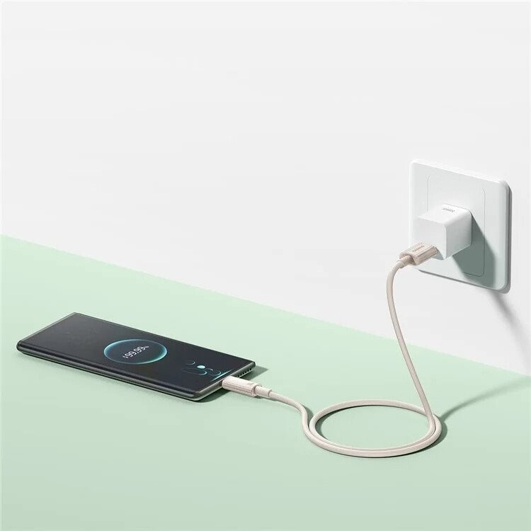 Кабель Baseus Habitat Series Fast Charging Cable 100W USB Type-A - USB Type-C (2 м, розовый)