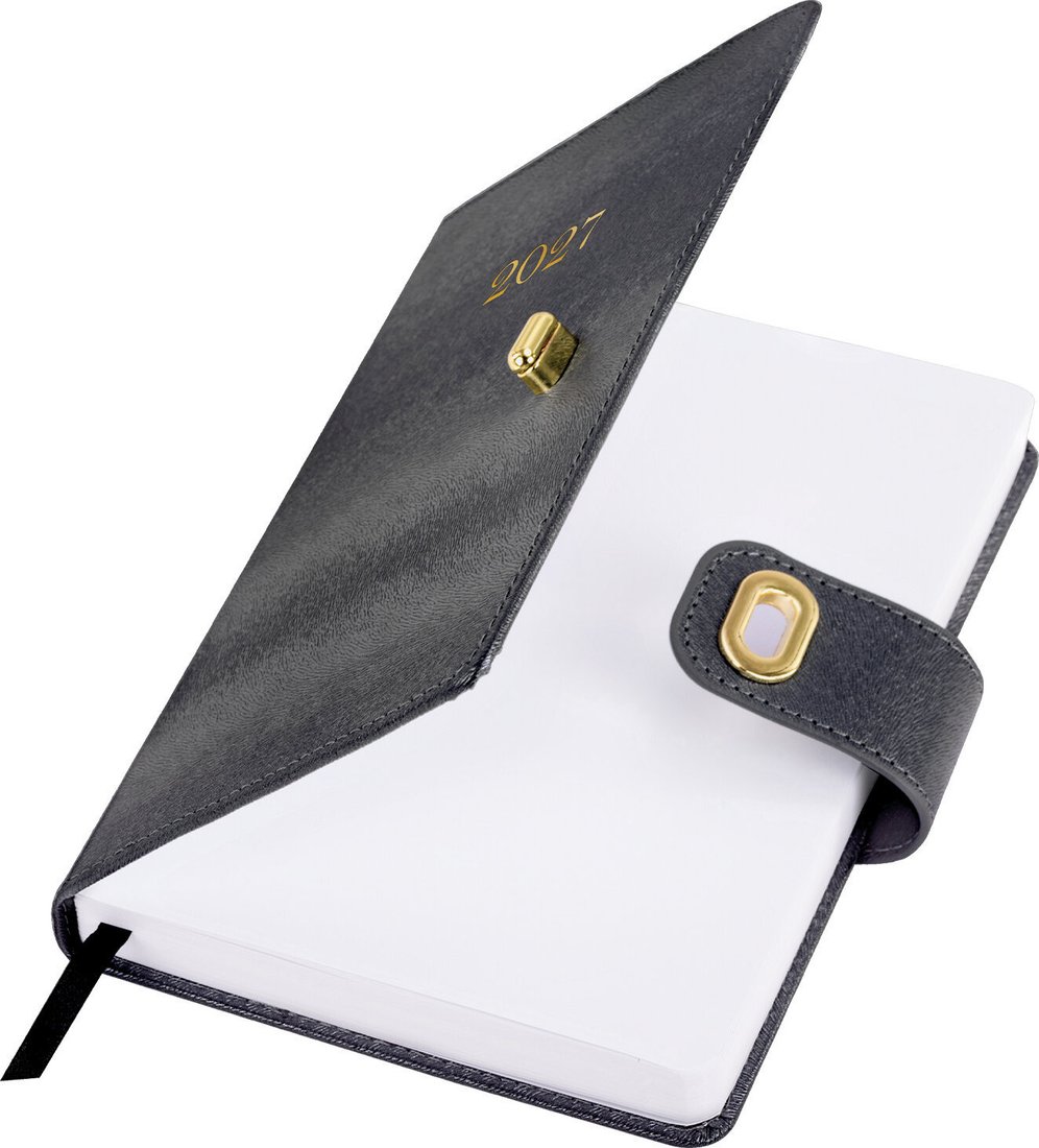 Ежедневник BRAUBERG Elegant 2027 118016 (черный)