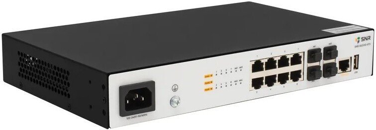 Управляемый коммутатор уровня 2+ SNR SNR-S5210G-8TX