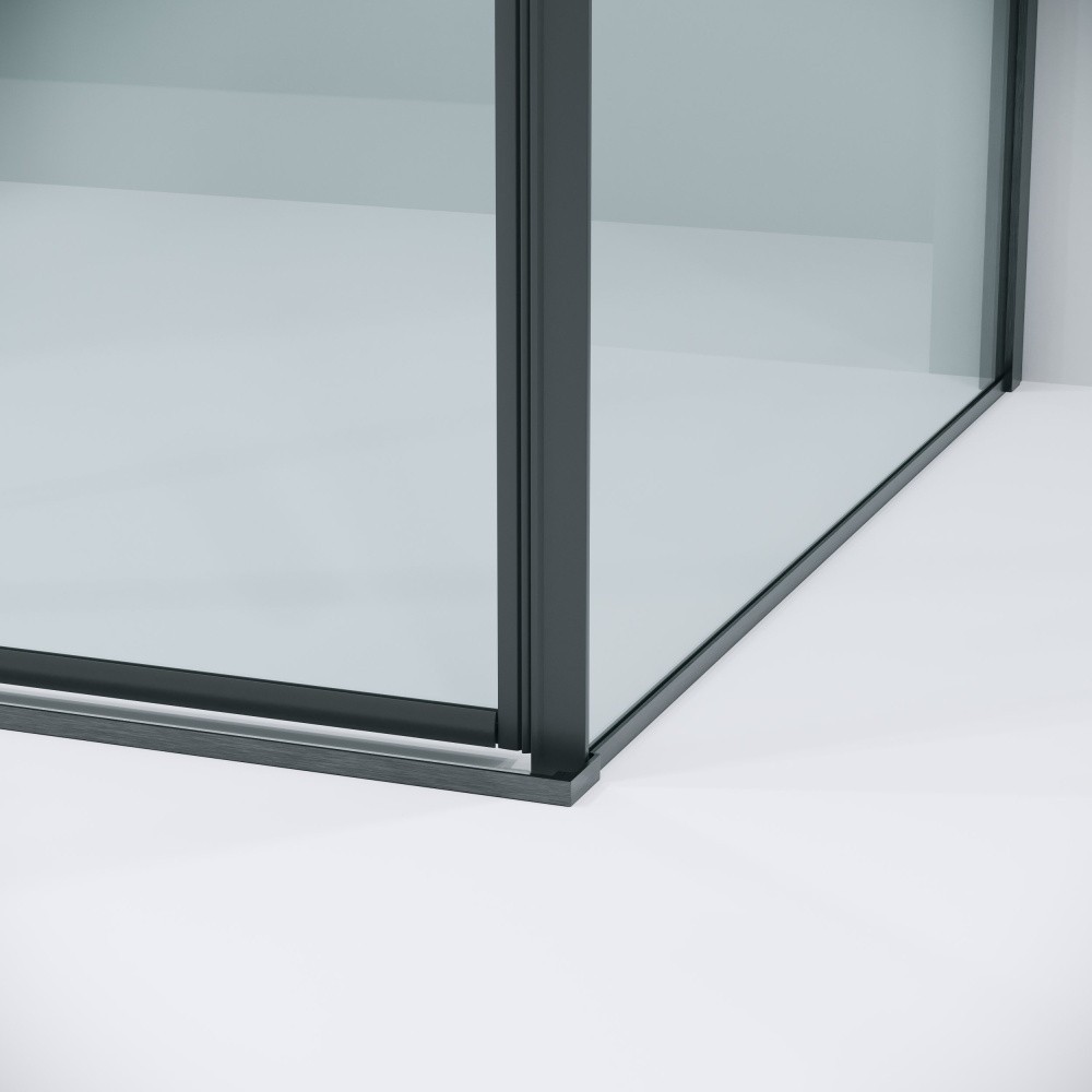 Душевой уголок Grossman Galaxy 120x90x195 120.K33.01.1290.42.00 (графит сатин/прозрачное стекло)