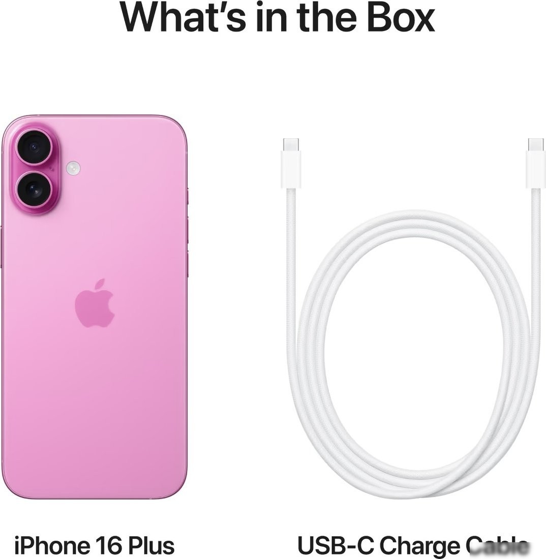 Телефон Apple iPhone 16 Plus 256GB (розовый)