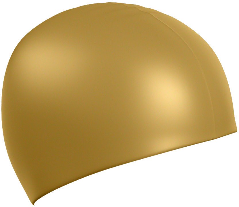 Шапочка для плавания Mad Wave Standart Cap Silicone (золото)