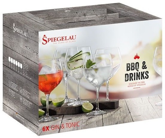 Набор бокалов для вина Spiegelau BBQ&Drinks Джин и Тоник 4391780 (6 шт)
