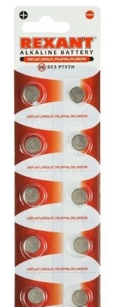 Батарейки Rexant 30-1034 10шт