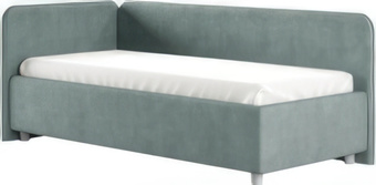 Кровать-тахта Сонум Capri L 90x200 (замша мятный)