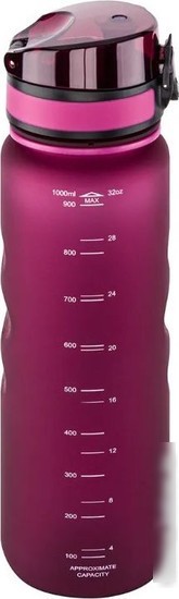 Бутылка для воды Elan Gallery Style Matte 1л 280144 (бургундия)