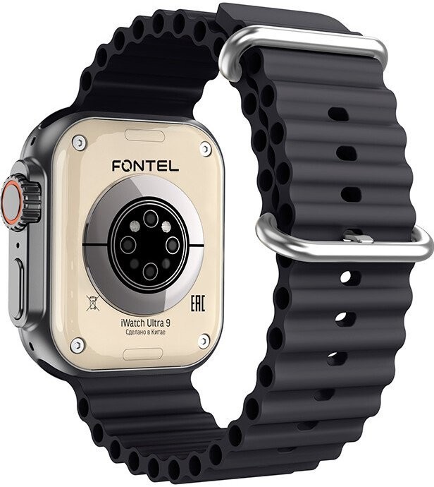 Умные часы Fontel iWatch Ultra 9 (черный)