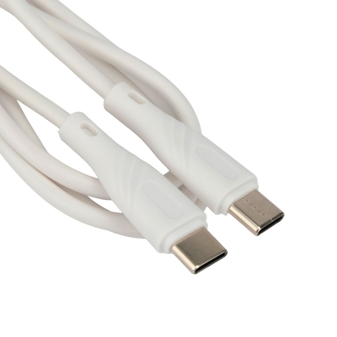 Кабель Cablexpert CCB-USB2-CMCMO1-1MW USB Type-C - USB Type-C (1 м, белый)