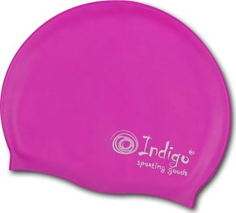 Шапочка для плавания Indigo 112 SC (цикламеновый)