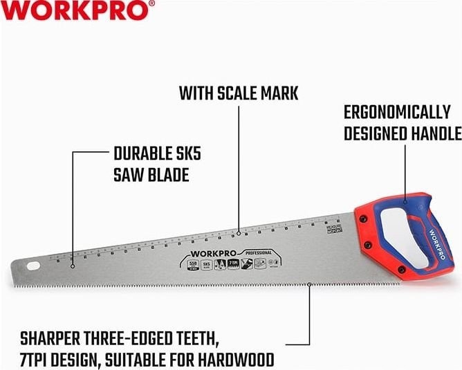 Ножовка Workpro WP215008